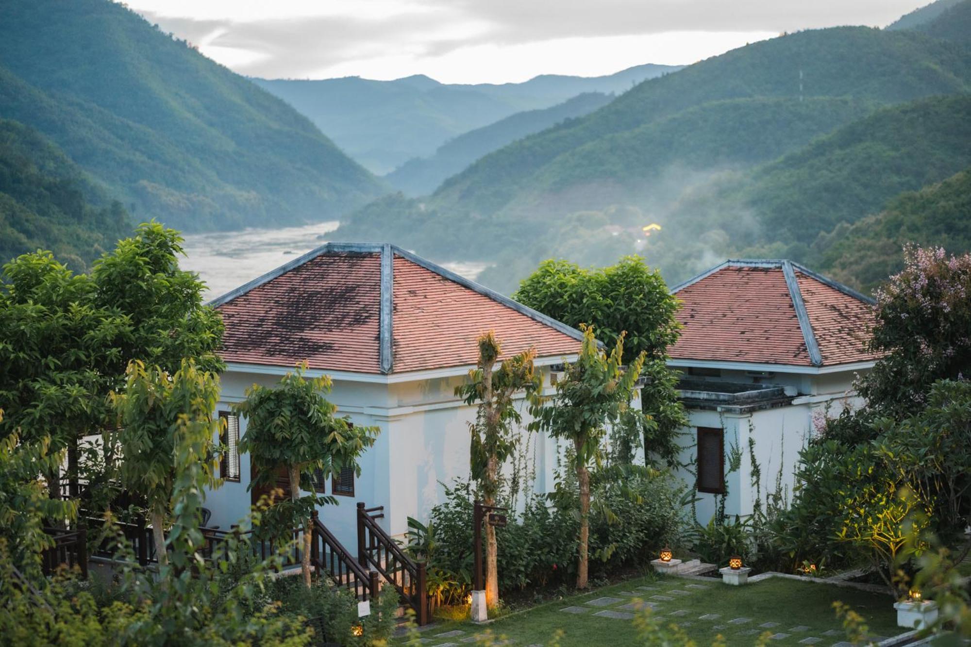 Le Grand Pakbeng Hotel Bagian luar foto